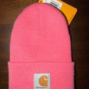 Carhartt Toddler Medium Pink Hat Cap Beanie Knit One Size NWT